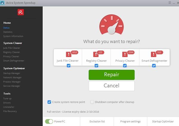 Avira System Speedup Pro Key