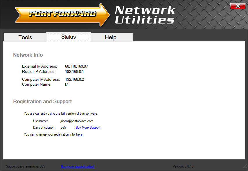 Port Forward Network Utilities Serial Key