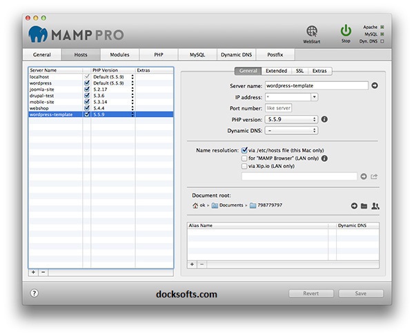 MAMP PRO Free Download with Crack