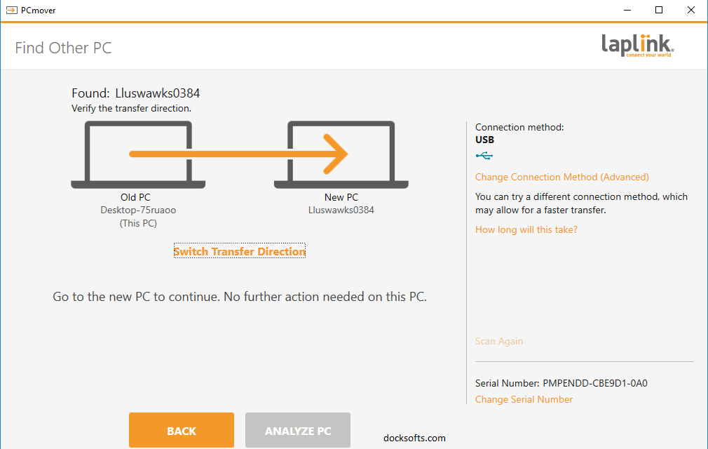 Download PCmover Professional 12.0.1.40138 Crack