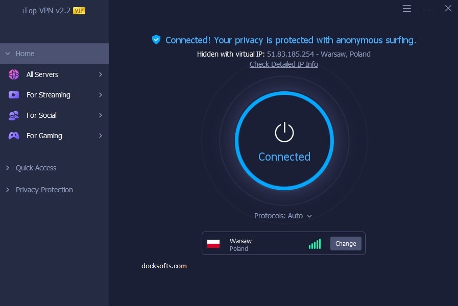 iTop VPN 5.2.2 Crack 2023