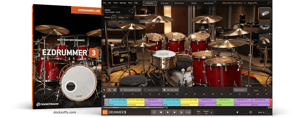EZdrummer 3.2.8 Crack