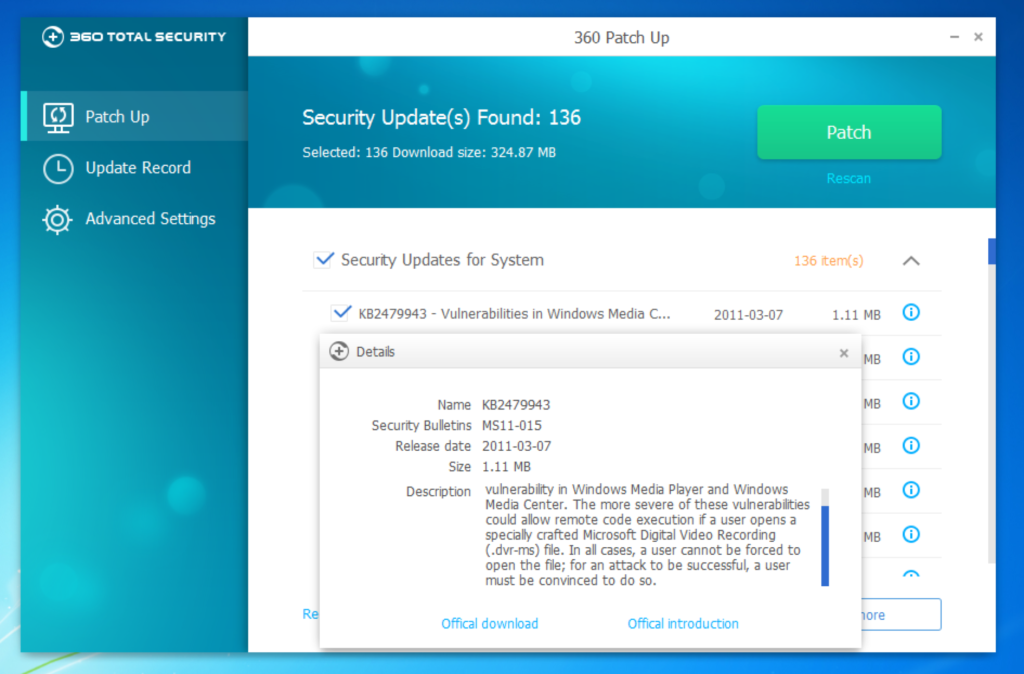 360 Total Security 11.0.0.1023 for mac download