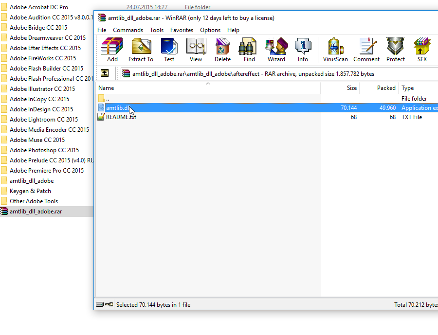 amtlib.dll for master collection cs6 crack free download