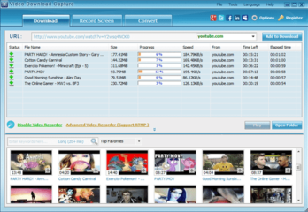 video download capture serial