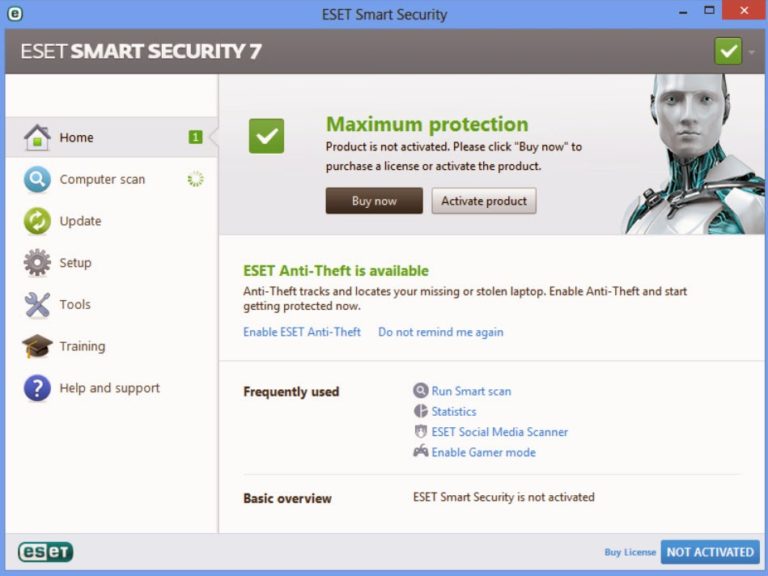 eset internet security full license key