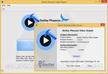 stellar phoenix video repair key