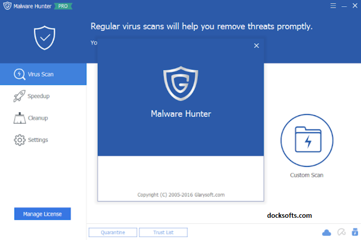 Glarysoft Malware Hunter Pro License File