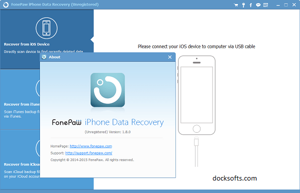 Download FonePaw iOS Unlocker 2.1.0 Crack