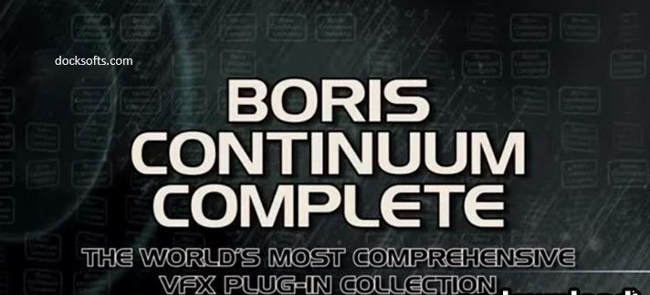 Boris FX Continuum Complete 2024 Crack